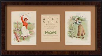 MAUD HUMPHREY (1868-1940) The Golf Girl. [GRAPHICS / GOLF]